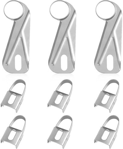 9pcs Stainless Steel Apple Peeler Replacement Blades, Universal 6pcs Peeling Corer Blades with 3pcs Slicing and Core Removing Blades with Storage Box for Kitchen Restaurant Picnic