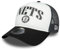 New Era Brooklyn Nets NBA Fankappe A-Frame Snapback Truckercap schwarz weiß Basketball verstellbar Cap - One-Size