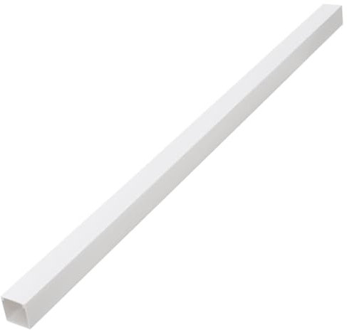 vidaXL Goulotte de Câble, Protège-câble, Protecteur de Câble, Cache-Cordon, Gestion de Câble de Bureau Maison Intérieur, 50x25 mm 10 m PVC