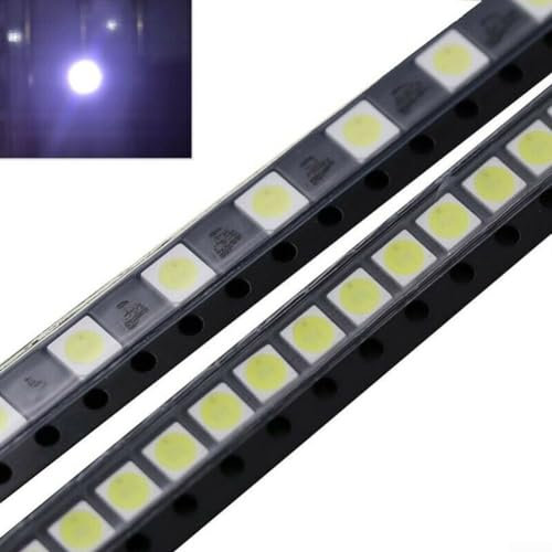 5) Langlebige 2 W 6 V 3535 kaltweiße LCD-LED für SMD-Dioden-Chip, 150 lm, 50 Stück/100 Stück (50 Stück)