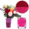 50 000 Perles d'eau Perles Rose Rouge, Perles en Gel pour Fleurs et Plantes, Perles d'eau réutilisables pour Bricolage, décoration, Remplissage de Plantes