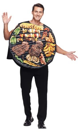 EraSpooky Schwamm Grillen Kostüm Lustig Karneval Gourmet-Lebensmittel Kostüm