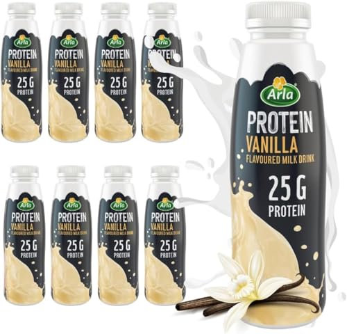 Priceless Discounts Online Vanilla Protein Milkshake 482ml (Pack of 8) Breakfast Protein Shake Post Workout Recovery Drink Protein | Protein Drinks Ready To Drink | Protein Shake Vanilla
