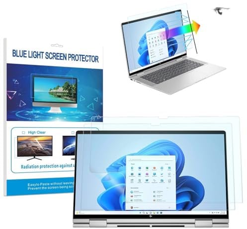 HaruYo 14 Inch Screen Protector for HP Envy x360 Computer Monitor Anti-Blue Light Filter Anti-Glare Matte Screen Protector for Monitor PC Screen Protector for HP Envy x360 (14 Inch 300.06 x 183.92 mm)