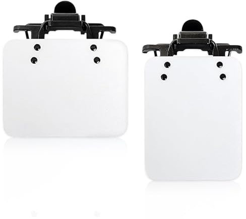 iKALULA 2 Pcs Patch pour Lunette de Tir, Patch pour Lunette de Vue Standard International, Patch pour Lunette de Tir Sportif, Patch pour Lunette de Tir à l'arc, Aide à la Cible (Transparent)