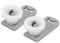 DEKAROX Upper Basket Roller with Holder, Set of 2, Replacement for Miele 7649011, 2 x Basket Rollers with 22 mm Diameter 47 mm Length for Cutlery Drawer, Dish Rack Top for Dishwasher