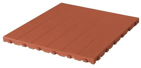Confezione da 128 pezzi Piastrella in Plastica da Esterno e Giardino 60 x 60 cm Piena equivalente a 46 m2