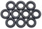 Einzelne Auswahl an O-Ringen aus NBR70, 1-40mm Innendurchmesser, Dichtungsringe (2 Stück, 7x3)