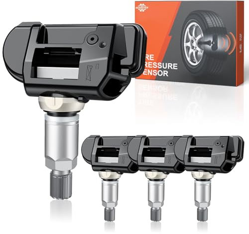 GEAREVER Reifendrucksensor Reifendruckkontrollsystem TPMS Sensor RDKS Kompatibel für OPEL Astra J Insignia Zafira C, 13598775 1010048 13581560, 4 Stück