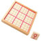 YARNOW Brettspiel Holz Sudoku Felder Puzzle für Interaktives Lernspiel für Kreative Entwicklung und Spaß Sicher und Langlebig
