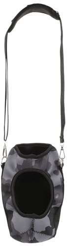 KOMBIUDA Borsa Porta Borraccia Regolabile in Riutilizzabile con Copri Bottiglia AntiGraffio e Stile Vintage Leggera e Resistente per Sport e Escursionismo