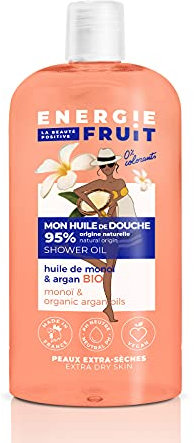 ENERGIE FRUIT | Huile de Douche | Monoï & Argan BIO | Fabrication Française | Vegan | 500ml