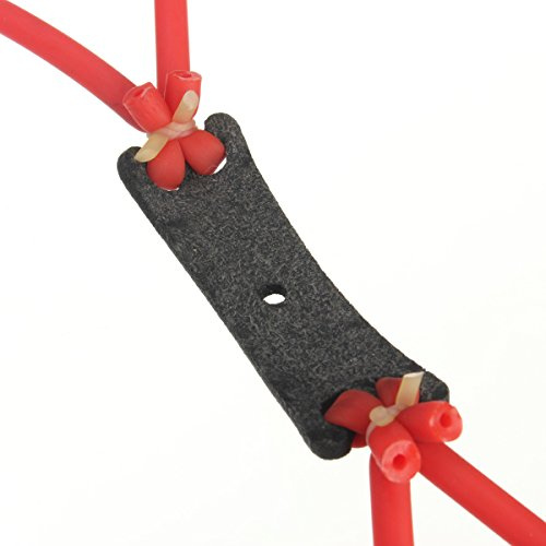 EsportsMJJ Durable Elastic Elastica Rubber Latex Bands For Slingshot Catapult Rubber Rope Rope - Red
