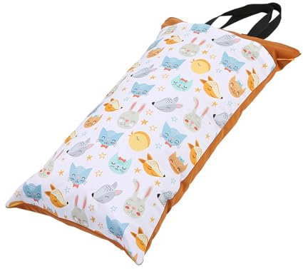 Wickeltasche Wasserdichte Wickel Tasche Baby Wäschesack Hängbar Nass Trockenen Windel Tuch für Neugeborene - Praktisch & Hochkapazität