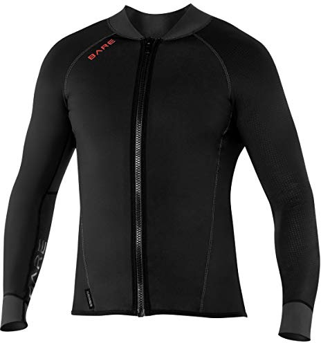 Bare Exowear Men's Jacket with zipper, multi-sport, protects against cold & sun