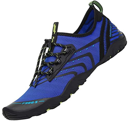 SAGUARO Water Shoes Mens Women Beach Shoes for Swim Aqua Sea Wet Duke Blue, Gr.43 EU/9 UK