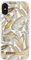 iDeal Of Sweden of Sweden Platinum Leaves Fashion Back Case kompatibel mit iPhone XS/X