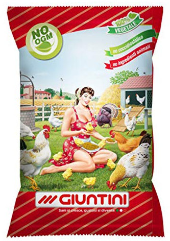 Giuntini Ligne Agri Solonatura 25kg Poulets finissage, intégré avec des coquilles d'huîtres