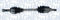 MAGNETI MARELLI Antriebswelle 302004190267