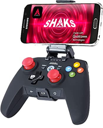 SHAKS S2b Blackstorm wird von Qualcomm e Blacknut, mit geringer Latenz für eine Vielzahl von Geräten (Android, Windows, iOS) und führenden Spiele-Streaming-Diensten (Stadia, X-Cloud, G-Force)