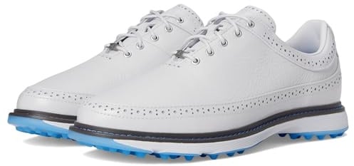 Adidas Unisex MC80 Spikeless Golf Shoes, Dash Grey/Matte Silver/Blue Burst, 10