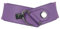 FASHIONGEN - Cintura elastica da donna in Vera Pelle di Vacchetta, DARLENE - Viola, Medium