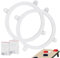 Aibyks Cornhole-, LED-Cornhole-Board- | LED-Leuchtbrettringe für Cornhole-Sets - wasserdichte Cornhole-Board-, Ring-LED- für Rasen, Hinterhofspiele