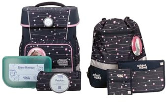 SCHOOL-MOOD Champion Schulranzen-Set 7-teilig Ella
