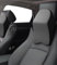 jutyum Auto Nackenkissen Kopfstütze, Memory Foam Kopfstütze Auto, Komfortabel und Atmungsaktiv Auto Kissen, Abnehmbarer Abdeckung (Schwarzes Grau)