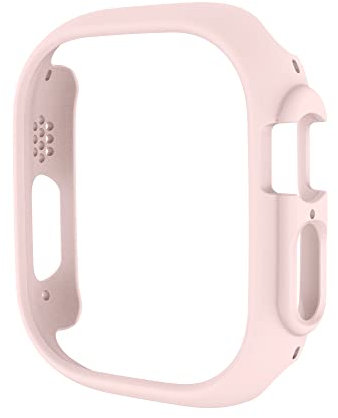 MINUUISCT Compatibile per Custodia Apple Watch 1/2/3 38MM, Custodia Rigida Ultrasottile per PC Cornice Protettiva per Bordo Protettivo [SENZA Pellicola Protettiva] per Accessori iWatch, Rosa
