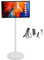 Qcwwy TV con Pantalla Táctil Portátil, 24 Pulgadas, 6 + 128 GB, 12 Pantalla Inteligente, Pantalla LCD HD, Monitor Inteligente, Pantalla Táctil Móvil para Entretenimiento en el Hogar u