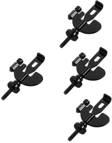 SHINEOFI 4pcs Security Door Lock Portable Hotel Locks for Bedroom Travel Safety