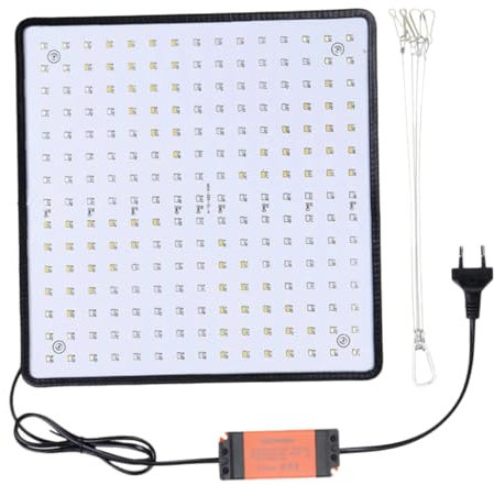 ifundom 1 Satz Hängende Pflanzenwachstumsleuchte mit Kette LED Vollspektrum Pflanzenlampe für Innenräume für Gemüse Installieren