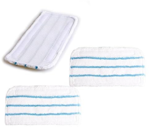 Wivplex 3* Microfiber Cloth Black And Decker Steam Mop Pads FSMH13E10-GB FSMH1321-GB Household Sweeper Cleaning Tool Replacement Steam Cleaner Replacement Parts