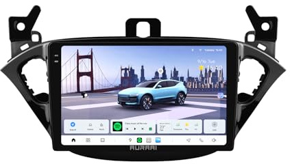 CheDux Android 13 - Radio de coche para Opel Adam (2013-2016) / Opel Corsa E (2015-2019), 8 núcleos 8+256 GB Al Auto Infotainment System 9 pulgadas 2K HD pantalla táctil inalámbrica CarPlay Android