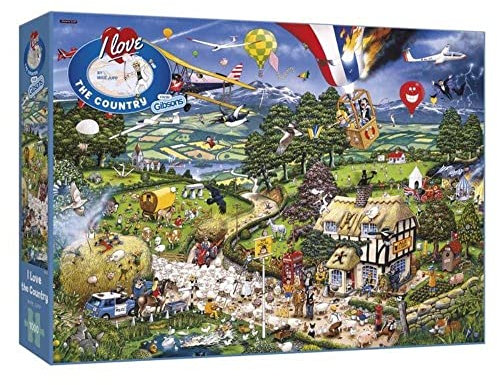 Gibsons I Love the Country Jigsaw Puzzle, 1000 piece