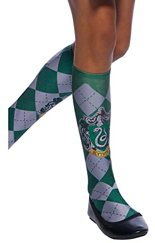 Rubie's Official Harry Potter Slytherin Verkleidungssocken, Kinder und Erwachsene, Einheitsgröße, Alter ab 6 Jahren