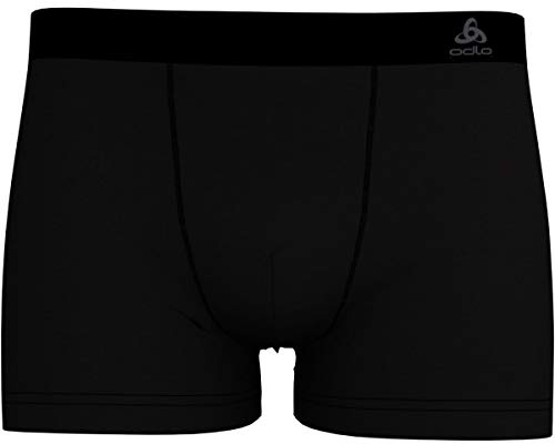 Odlo Herren MERINO 130 Funktionsunterwäsche Boxershorts, black, S