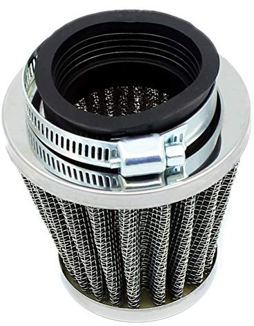YOFMOO Filtre à air universel 42 mm 4,2 cm Compatible avec 125 cc 150 cc 200 cc 250 cc GY6 Moto ATV Scooter Quad Go Kart cyclomoteur Pit Dirt Racing Bike CB CG Kawasaki Yamaha PZ24 PZ30 41 mm 43 mm