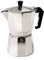 Dc Casa Caffettiera Moka 2 Tazze – Caffettiera Tradizionale in Alluminio con Manico in Polipropilene – Moka Espresso Compatta per Casa e Viaggio