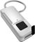 Cadenas à Empreinte Digitale Biometrique Silver ou Blanc Batterie rechargeable par USB - Capacité 20 empreintes digitales - idéal Enfant/Ado/Ecole/Sac A Dos/Sport - Envoi depuis la France
