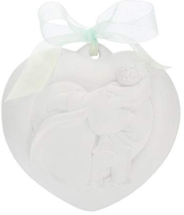 THUN ® - Profumatore in gesso - Linea Dumbo con fiocco azzurro THUN Disney® -10,3 x 9,7 x 3