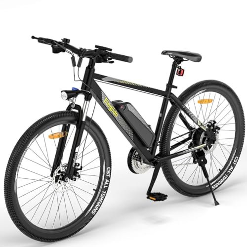 Eleglide Electric Bike for Adults, Mopride 1 Plus 27.5/29'' E Mountain Bike, Electric Bicycle with 12.5Ah Removable Battery, Commute E-bikeMax Range 100KM, LCD Display, Dual Disc Brake, 21 Speed