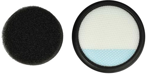 vhbw Filter-Set Ersatz für Dirt Devil 0777001, 2690052441 für Staubsauger - 2X Ersatz-Filter (Vormotor-Filter, Schaum-Filter)
