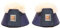 Horsecode Hufglocken Blue Glamour XL