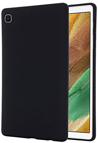 BRAND SET Cover per Samsung Galaxy Tab S6 Lite 10.4(2022), Custodia Silicone Liquido con Rivestimento in Tessuto in Microfibra Custodia Soft Touch per Galaxy Tab S6 Lite-Nero