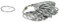 Esschert Design Garten Basics Metall-Pflanzenringe - 40er Pack