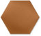 Wandkissen 3D-Wandpaneele zur Selbstmontage, aus Veloursstoff mit weicher Füllung Kopfteil als Dekoration für Schlafzimmer Büros Kinderzimmer Flure - Hexagon 30x26 cm Honig