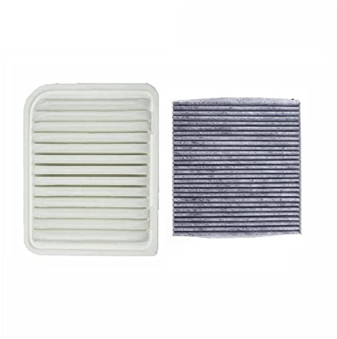 LFDTO 2 stücke Kabine Motor Luftfilter Ersatz Auto Auto Fit for Mitsubishi Lancer Outlander RVR 2015 2016 2017 27277-4M400 MR968274
