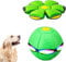 Usper Balle de soucoupe volante OVNI pour animal domestique, jouet pour chien, balle de soucoupe volante, jouet portable pour animaux de compagnie, balles de dressage pour chiens résistantes aux
